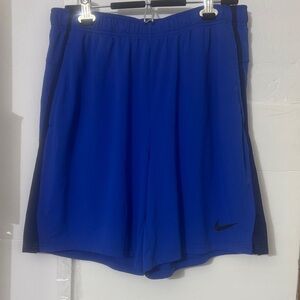 Nike Royal Blue Sports Shorts